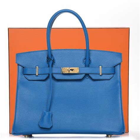 blue zanzibar hermes|HERMES Epsom Birkin 30 Bleu Zanzibar .